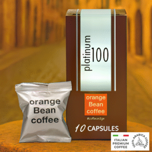 ORANGE BEAN COFFEE 100 Platinum 10 CAPSULES 50oz (NESPRESSO® COMPATIBLE)